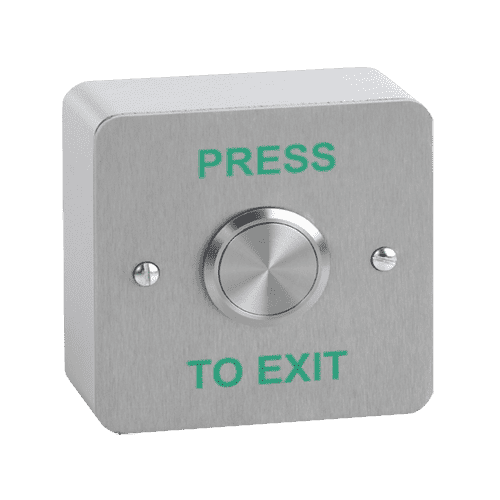 Outdoor Stainless Exit Button